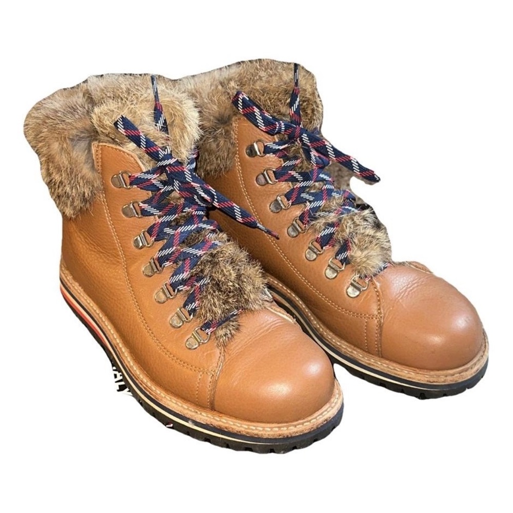 Women's Brown Fur-Lined Winter Boots